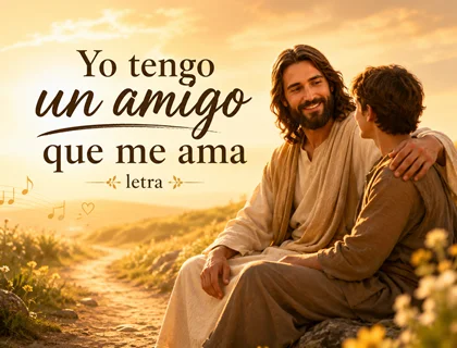 Yo tengo un amigo que me ama letra