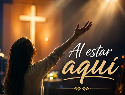 Al estar aquí letra de Danilo Montero