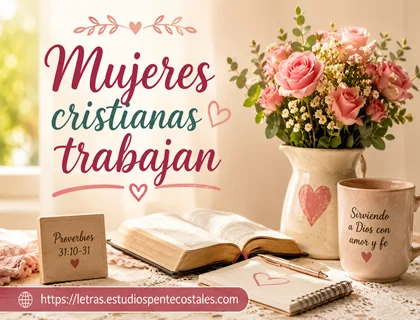 Las mujeres cristianas trabajan letra de himno