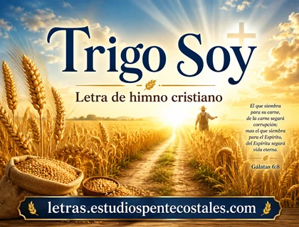 Trigo soy letra de himno cristiano