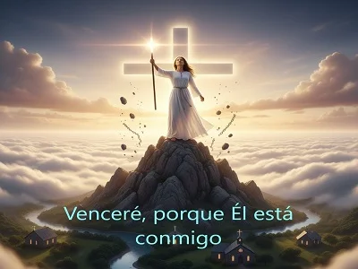 Letra venceré porque Él está conmigo