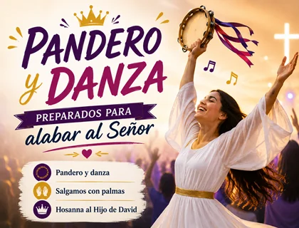 Pandero y danza letra de júbilo