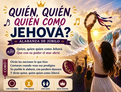 Quién quién quién como Jehová letra