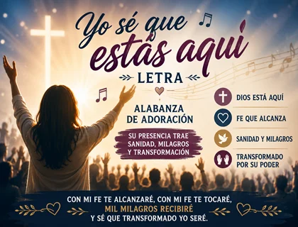 Yo sé que estás aquí letra de René González