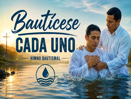Bautícese cada uno letra de himno bautismal