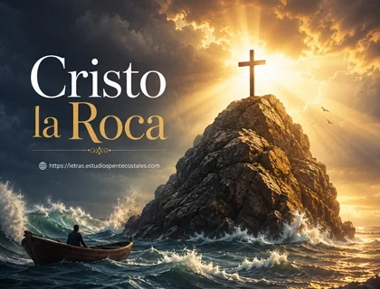 Cristo la Roca letra de himno cristiano