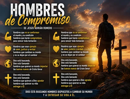Hombres de compromiso letra de Jesús Adrián Romero