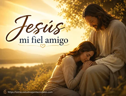 Jesús mi fiel amigo letra de Marcos Barrientos
