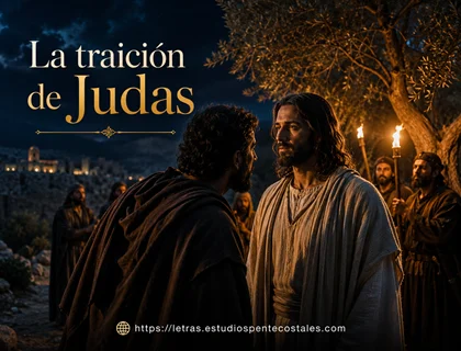 La traición de Judas letra de Los Voceros de Cristo