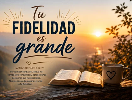 Tu Fidelidad Es Grande Letra | Marcos Witt