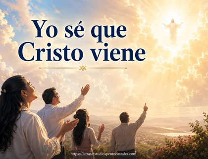 Yo sé que Cristo viene letra de coro pentecostal