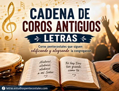 Cadena de coros antiguos letras