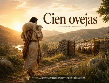Cien ovejas letra