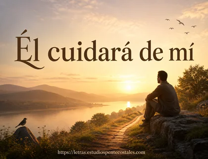Él cuidará de mí letra de himno de adoración