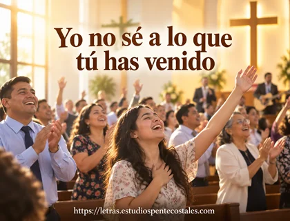 Yo no sé a lo que tú has venido letra