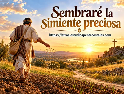 Sembraré la simiente preciosa letra de himno evangelístico